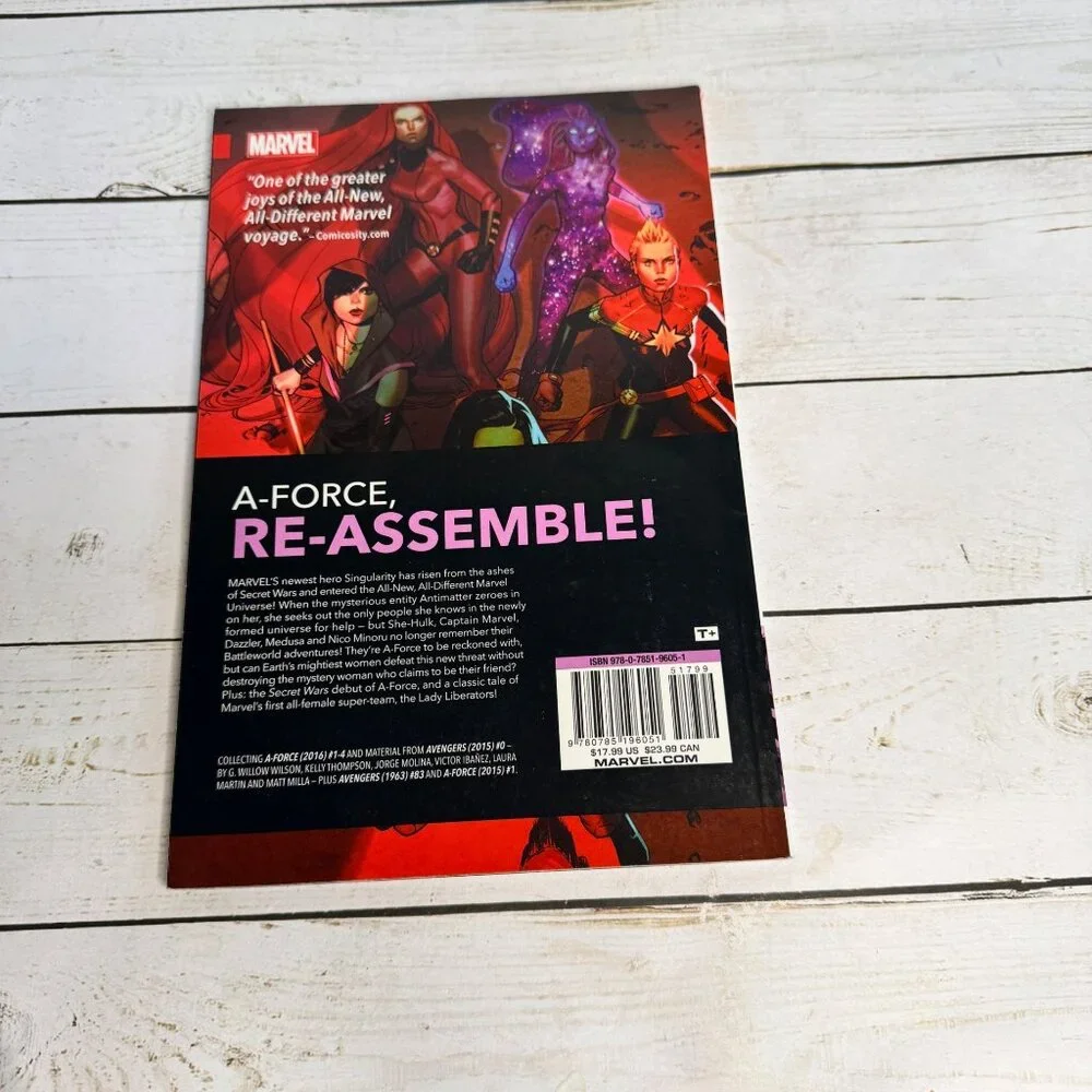 A-Force Hypertime TPB Marvel Graphic‎ Novel Wilson Thompson Molina 2016